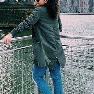 Lightweight Olive Green Jacket